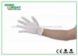 Wholesale Polyethene 100% Soft Pure Cotton Gloves Disposable White Colour from china suppliers