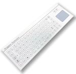 IP67 surface Industrial Membrane Keyboard integrating TouchPad One Piece Matte