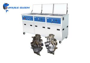 Wholesale 1200W 3 tanks Ultrasonic Cleaning Machine fit for Metal Belt parts removel oil from china suppliers