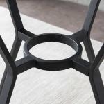 Wood Color 48.03" X 48.03" X 30.7" Simple Modern Dining Table / Round Dinner