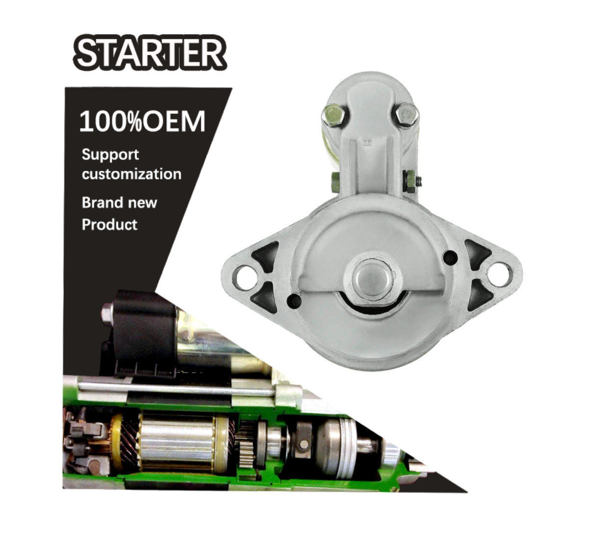 12V 8T CW STARTER 028000-9490, 028000949, 0280009490, 128000-4530, 128000-4531, 2310087709, 23300-87709, 2330087709