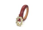 1.2cm Rhinestone Decorative Ladies Belt