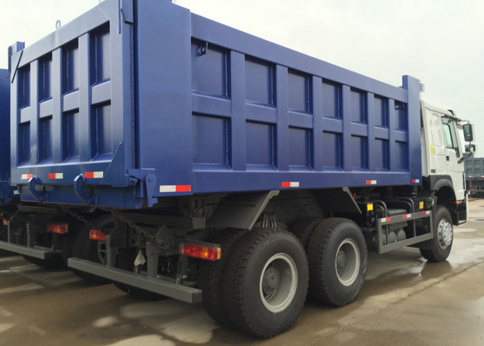 LHD 6X4 SINOTRUK HOWO Tipper Dump Truck Euro 2 336HP Engine HYVA Front Lifting