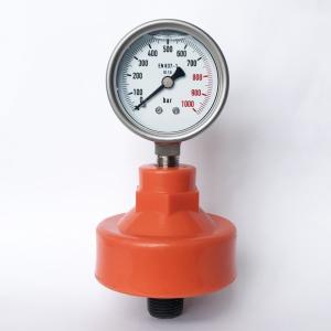 Wholesale PTFE EPDM 1000 Bar Pressure Gauge 50mm Hygienic Pressure Gauge from china suppliers
