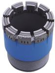NWG Double Tube Diamond Core Drill Bit For Wet / Dry Drilling High Drill Speed