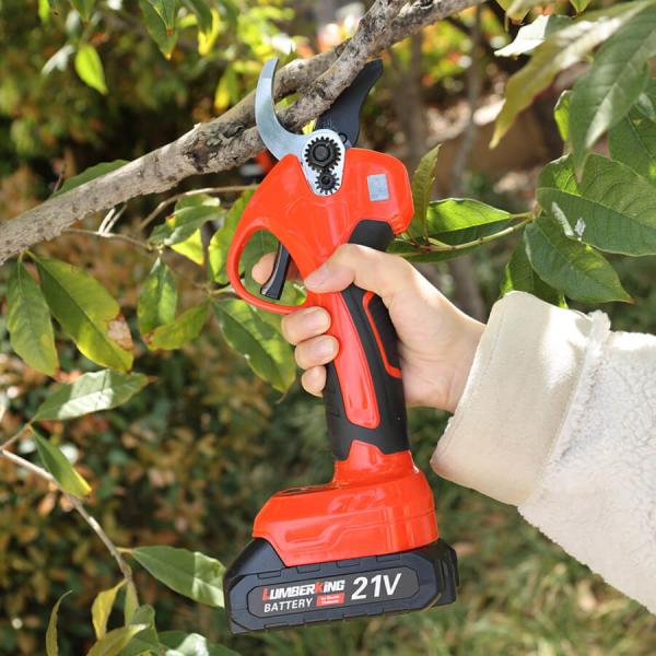 New Design Shears 7.2V Cordless Battery Powered Scissors Pruning Electric Pruner