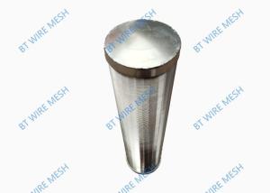 Wholesale Stainless Steel 0.2mm Slot Wedge Wire Filter Elements from china suppliers