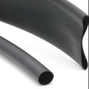 Wholesale EPDM Flexible Heat Shrink Sleeve 6.0mm 125C Black Sleeving from china suppliers