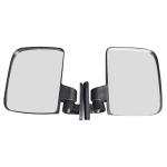 Multi - Color Electric Golf Cart Parts , Universal Golf Cart Side Mirror Set