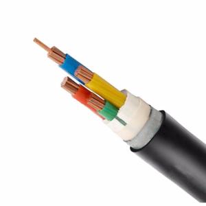Wholesale Temperature XLPE Insulated Power Cable Copper Conductor 0.6/1kV 90.C Black PVC Jacket from china suppliers