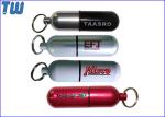 IP65 Waterproof Full Metal 8GB Pen Drives Memory Disk Pill Free Key Ring