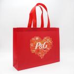 100g red Color cardioid design PP Laminated promotion Bag in Ultrasonic