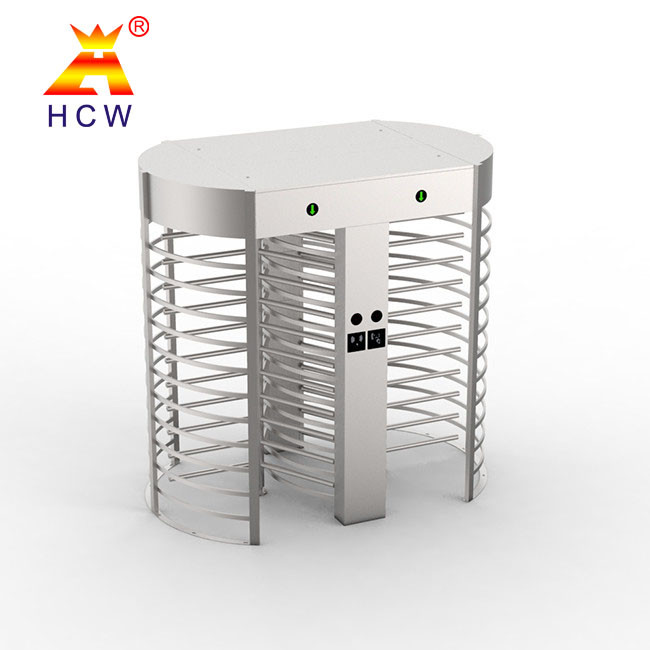 Station / Scenic / Hospital Half Height Turnstile One Way Manual Stainless Steel Turnstile