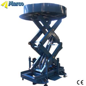 Wholesale CE Approved Marco High Scissor Lift for Building Crane Carrying Capacity Weight Level from china suppliers