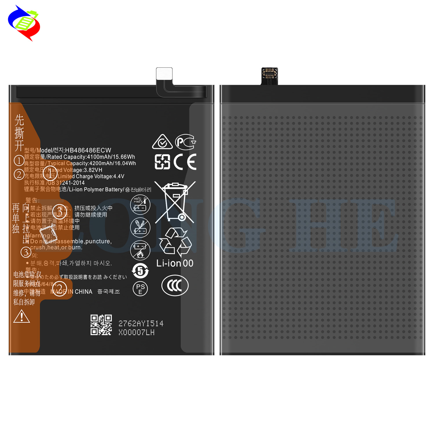 OEM Original Capacity Mobile Phone Battery HB486486ECW for Huawei Mate20Pro Mate20 Pro P30 PRO
