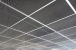 Three Dimensional Effect Stainless Steel Ceiling Panels Increase Space Layering