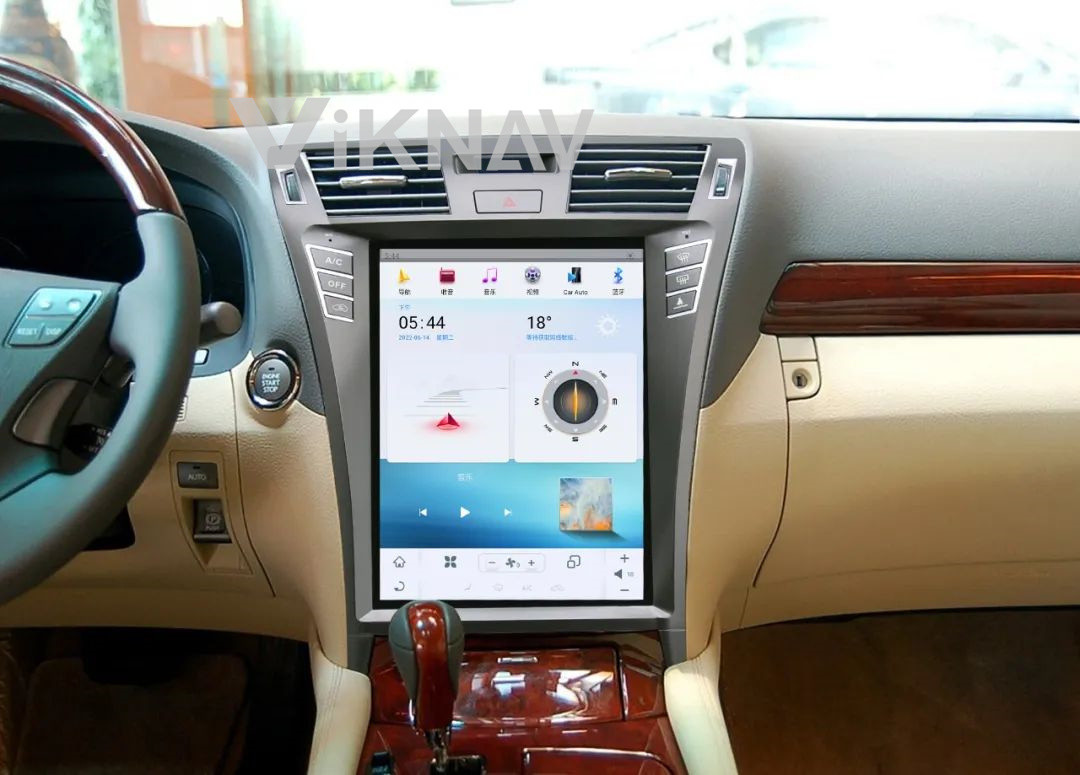For 2006-2012 LEXUS LS460 12.1 Inch Touch Screen Stereo Navigation GPS Multimedia DVD Player Android Wireless Carplay
