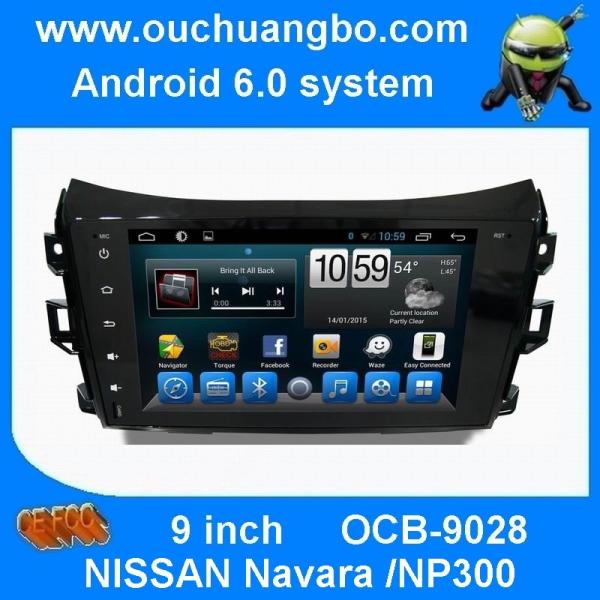 Ouchuangbo car navi dvd for Nissan Navara with capacitance multiple touch screen