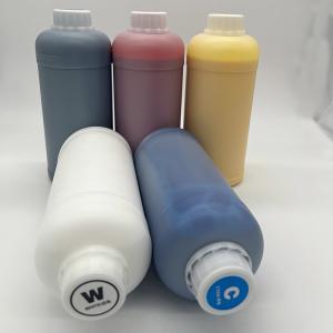 Wholesale 1000ml White DTF Printing Ink For Epson 4720 I3200 XP600 Environmental Friendly from china suppliers
