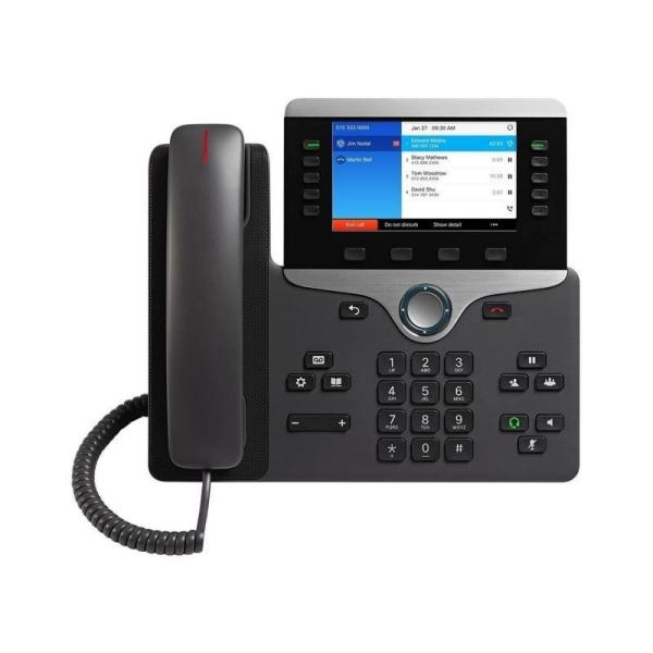 CP-8811-K9 Voice Over IP Phone Voip Phones For Business Widescreen Grayscale
