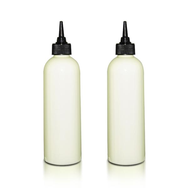 Eco-Friendly PET PCR Plastic Hair Care Containers Bottle 250ml With Screw Top