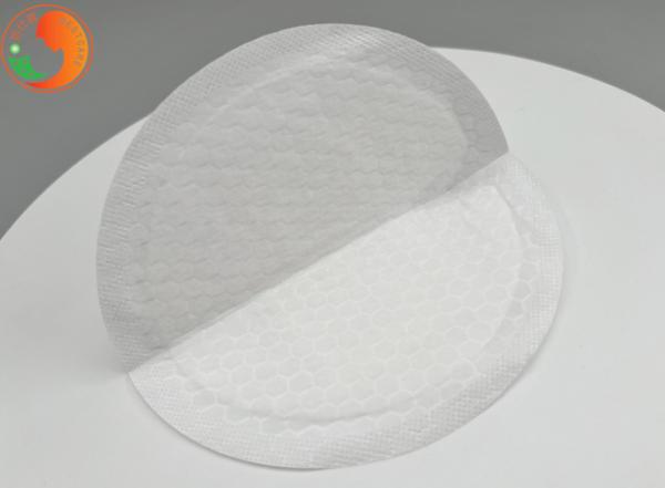 Round Shape Disposable Breast Pads Nipple Milk Cover Customize Brand Breathable
