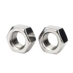 Automotive Industry Galvanized Stainless Steel Hexagon Head Nuts DIN934 10b21 M4