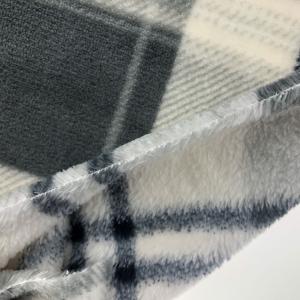 Wholesale Garment Plush Fabric 100% Polyester Knitted Flannel Fabric for Blanket from china suppliers