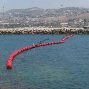 LLDPE Plastic Floating Security Barriers Tubular Floating Pontoon