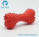 Spiky Latex fetch dog toys for sale dog toys and bones cheap small dog toys