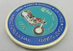 Brass / Zinc Alloy / Pewter Navy Marine Corps Coin / Harley Davidson Personalize