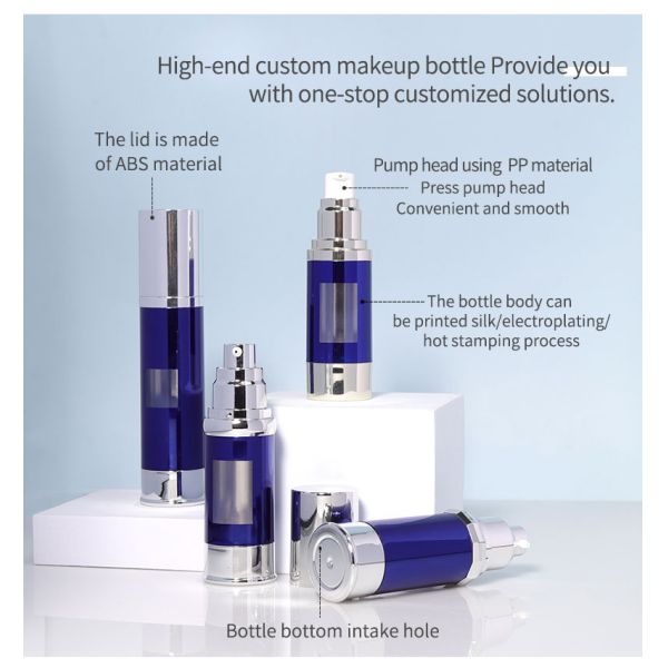 Biodegradable Cosmetic Dropper Bottle Packaging Hand Sanitizer Bottle 20ml 30ml 50ml