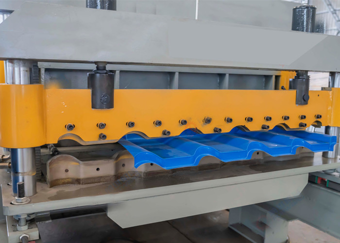 Africa Popular Design Corrugated Trapezoidal Steel Metal Iron Roof Sheets Roll Forming Machine
