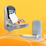 Dual Anti Theft RFID Card Door Lock 4.8V-6.5V 12-18 Months Power Lifetime