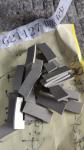 ARC-Shaped Diamond Segment for 600mm Saw Blade Tool in Indonesia Andesite
