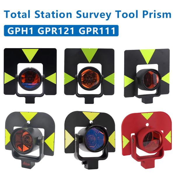 GPR111 GPH1 GPR121 Single Prism For Leica Total Stations Prism Surveying