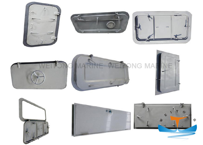 Vessel Watertight Steel Doors Fire Proofing GB/T3477-1996 Standard With Handle