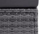 Outdoor Wicker Rattan Sofa Set Rattan Chair Sectional Cushion Lawn Garden