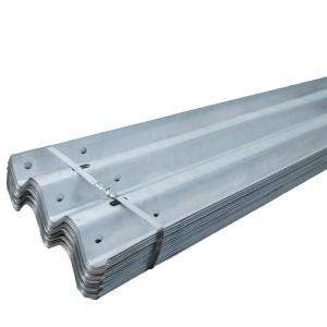 Wholesale Zinc Coating 550-600g/m2 Road Safety Barrier W Beam Guardrail for Outdoor Security from china suppliers