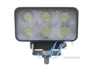 Wholesale 6X3W LED boat floodlight, marine dock light, SUV LED light, ATV LED light, RV LED light from china suppliers