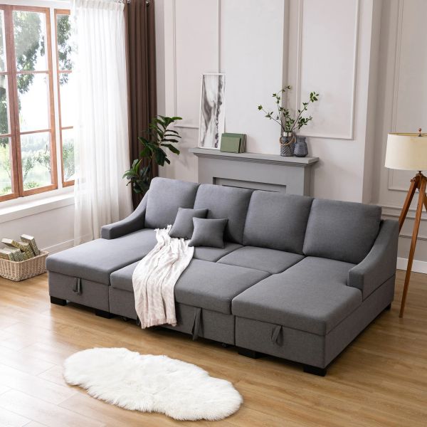 ODM OEM Modular Sectional Sofa With Storage Practical For Home