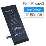 Rechargeable Apple Iphone 6s Battery Replacement 3.82V~4.35V 2150mAh Capacity