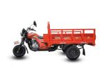Red 150CC Motorized Cargo Tricycle , Chinese Trike Motorcycle With Light Cargo