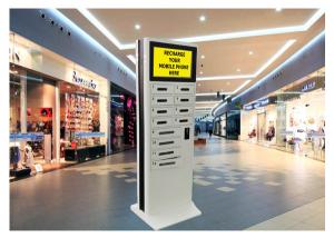 Wholesale Network Advertising Cell Phone Charging Station With 12 Fast Charge Lockers from china suppliers