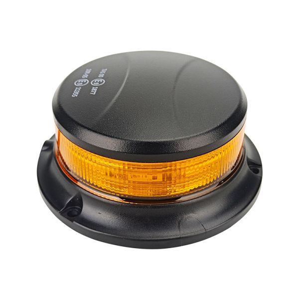 DC 10-30V Mini LED Rotary Flashing Strobe Warning Light Flashing Beacon Light