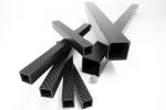 Carbon Square Tubes CFRP Pipes Twill Exterior Material