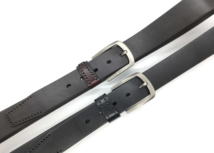 Pin Buckle Business 38mm Mens Casual Leather Belt