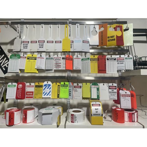 Custom Flange Tag Polyester Waterproof Plastic Tag For Industrial