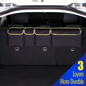 Wholesale Durable Car Trunk Grocery Organizer , Backseat Trunk Organizer With Lid For SUV Jeep from china suppliers