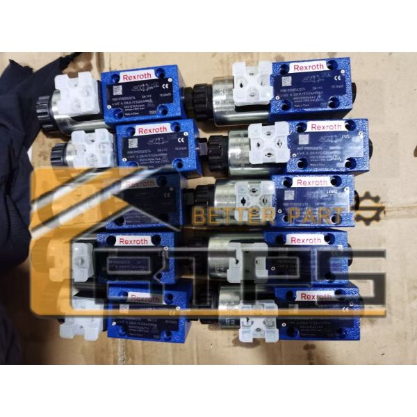 4WE 4WE6 4WE10 Series Rexroth Solenoid Directional Valve 4WE6J6X/EG12N9K4 R900567496 4WE6Y62/EG26N2K4K 4WE6D62/EG24N4K4
